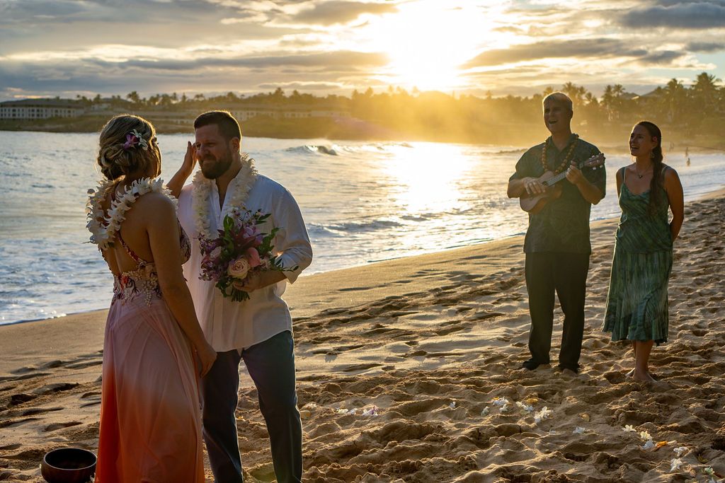 North Shore Falls wedding setting