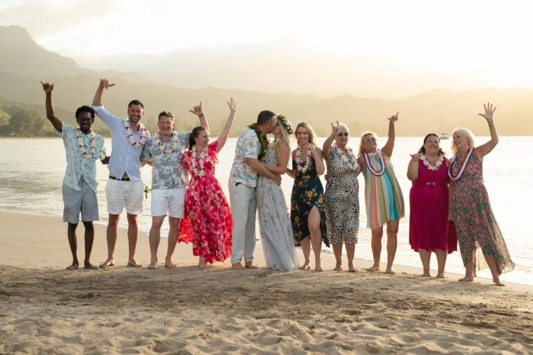Hanalei Vow Renewal - Embrace of Aloha - Kauaʻi