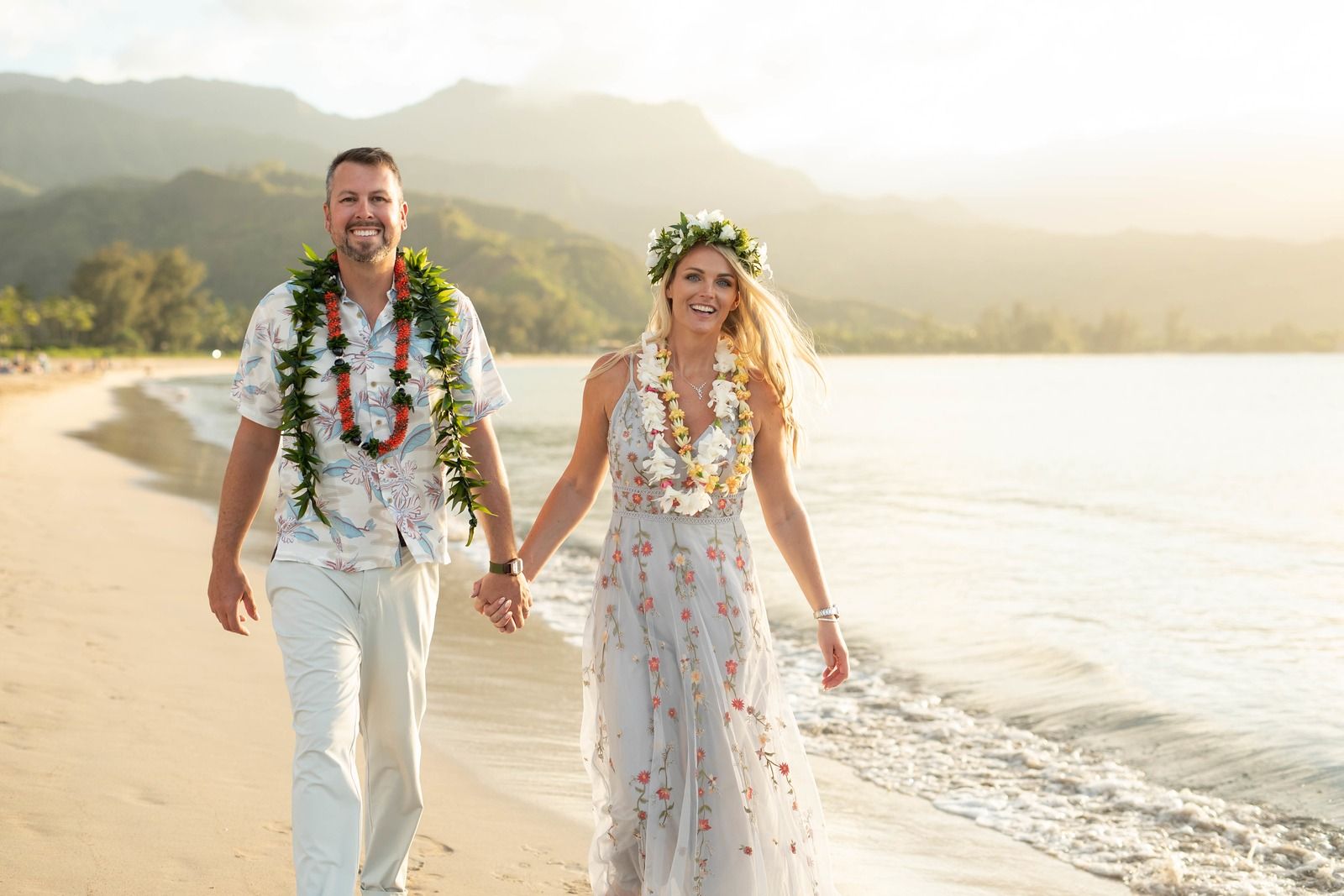 Hanalei wedding ceremony view