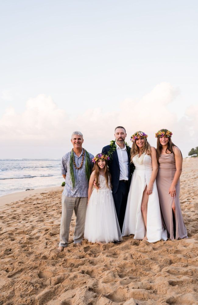 Embrace of Aloha Kauaʻi Wedding on the Beach